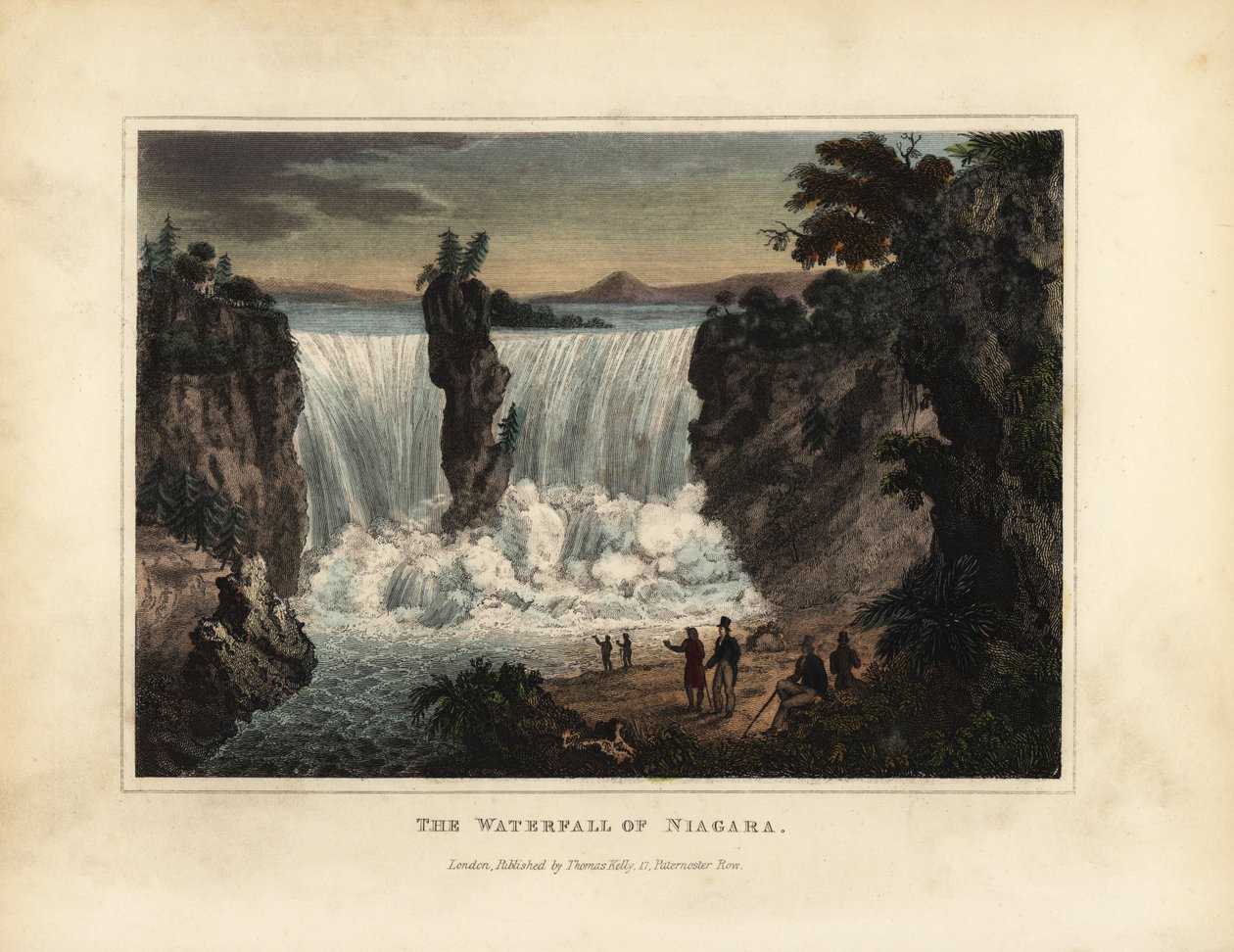 De Waterval van Niagara door William Smellie