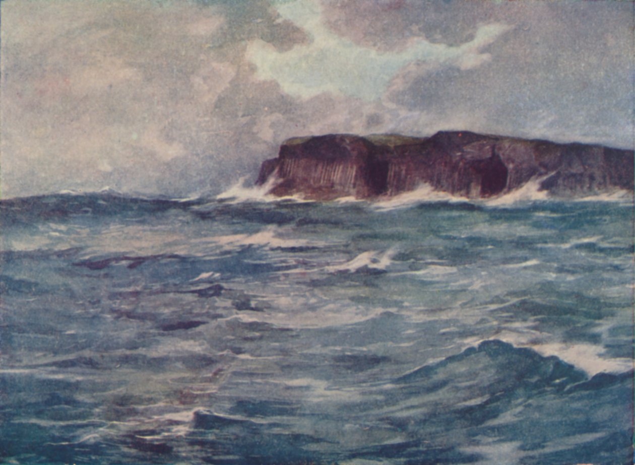 Staffa en zijn grotten, 1910 door William Smith