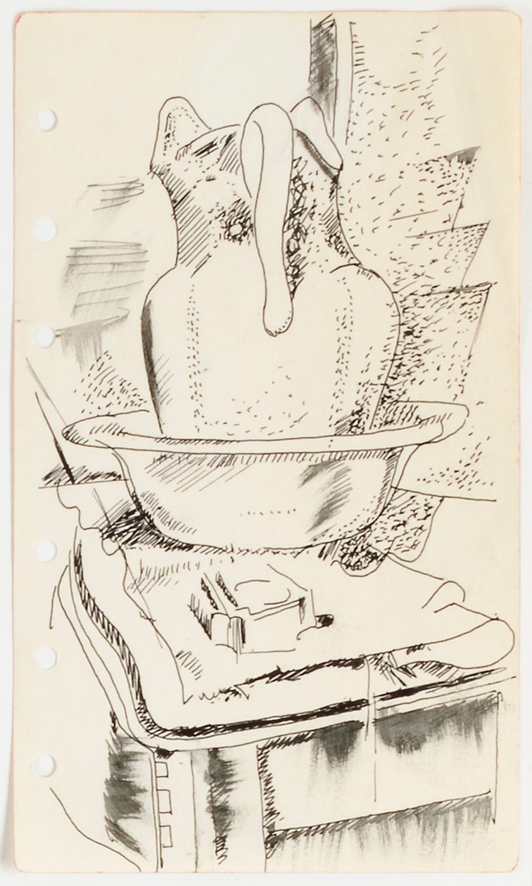 Tekening door William Sommer