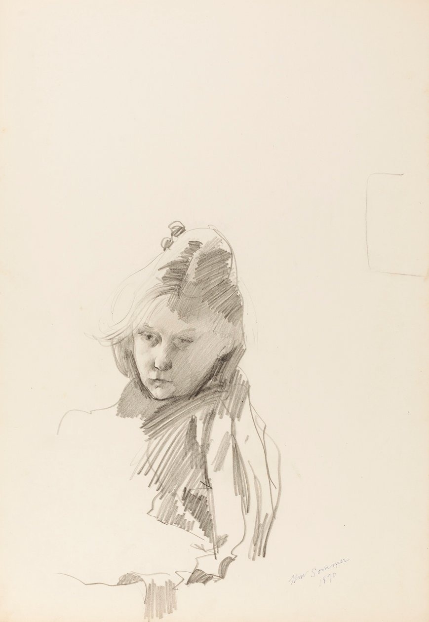 Tekening door William Sommer
