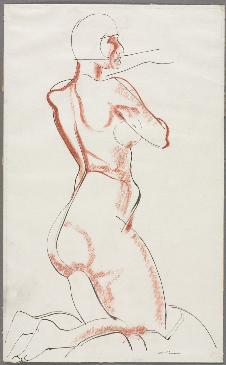 Naakt Figuur door William Sommer