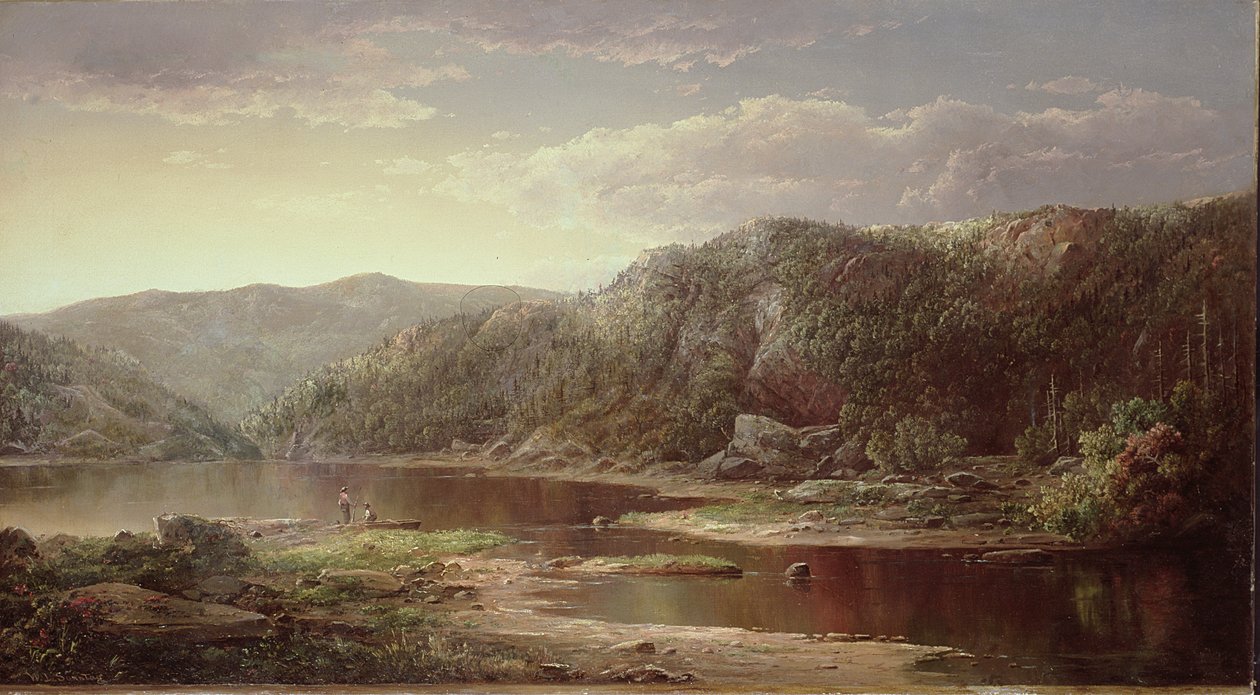 Aan de Shenandoah door William Sonntag
