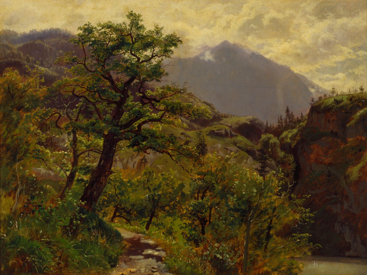 Schwyz bij Brunnen door William Stanley Haseltine