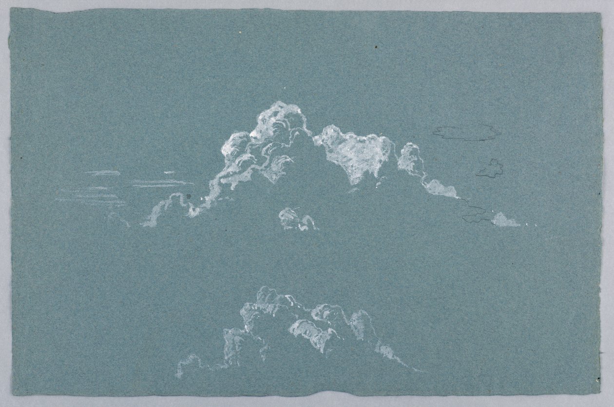 Studie van wolken door William Stanley Haseltine