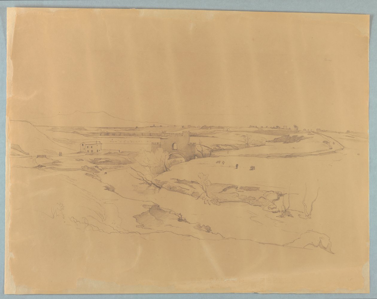 Studie van landschap door William Stanley Haseltine
