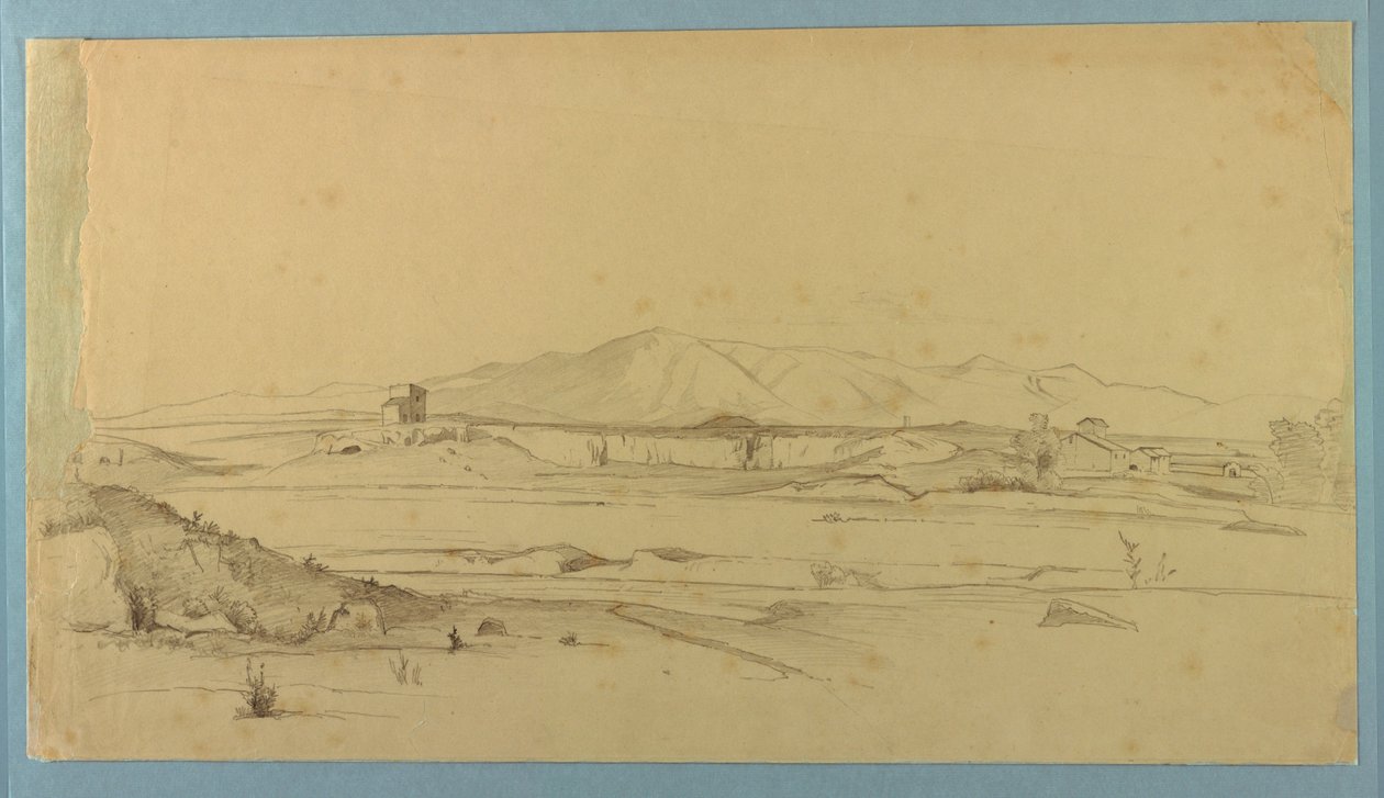 Studie van Landschap door William Stanley Haseltine