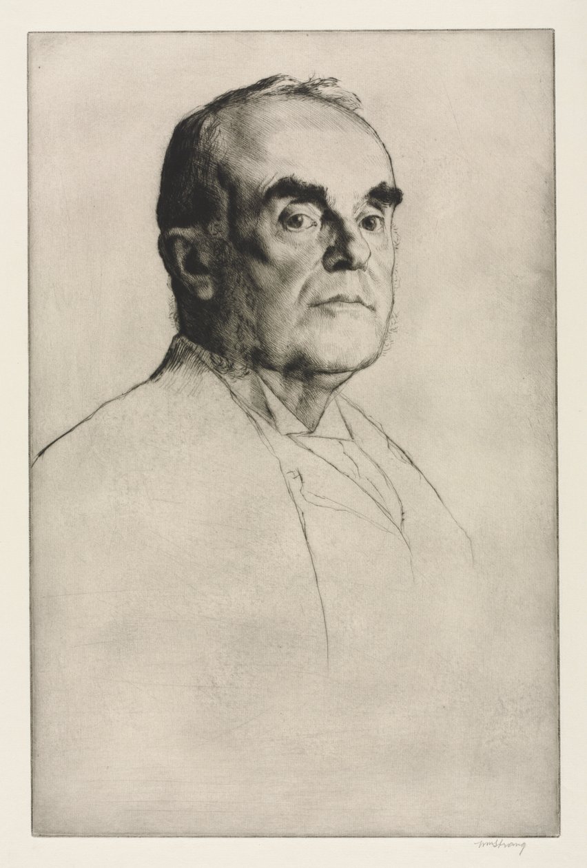 James E. Christie door William Strang