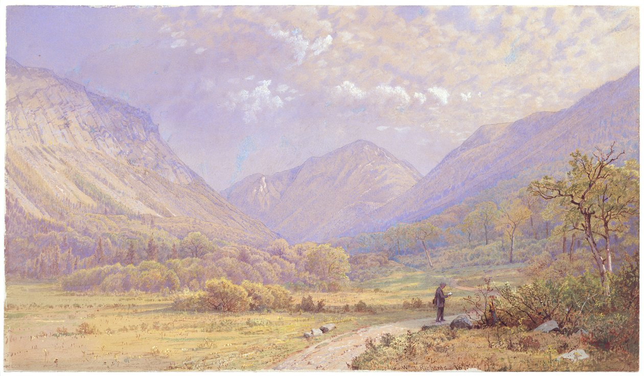 Franconia Notch, New Hampshire door William Trost Richards