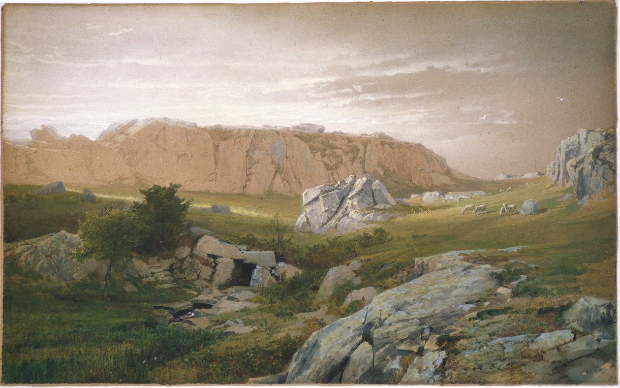 Paradise, Newport door William Trost Richards