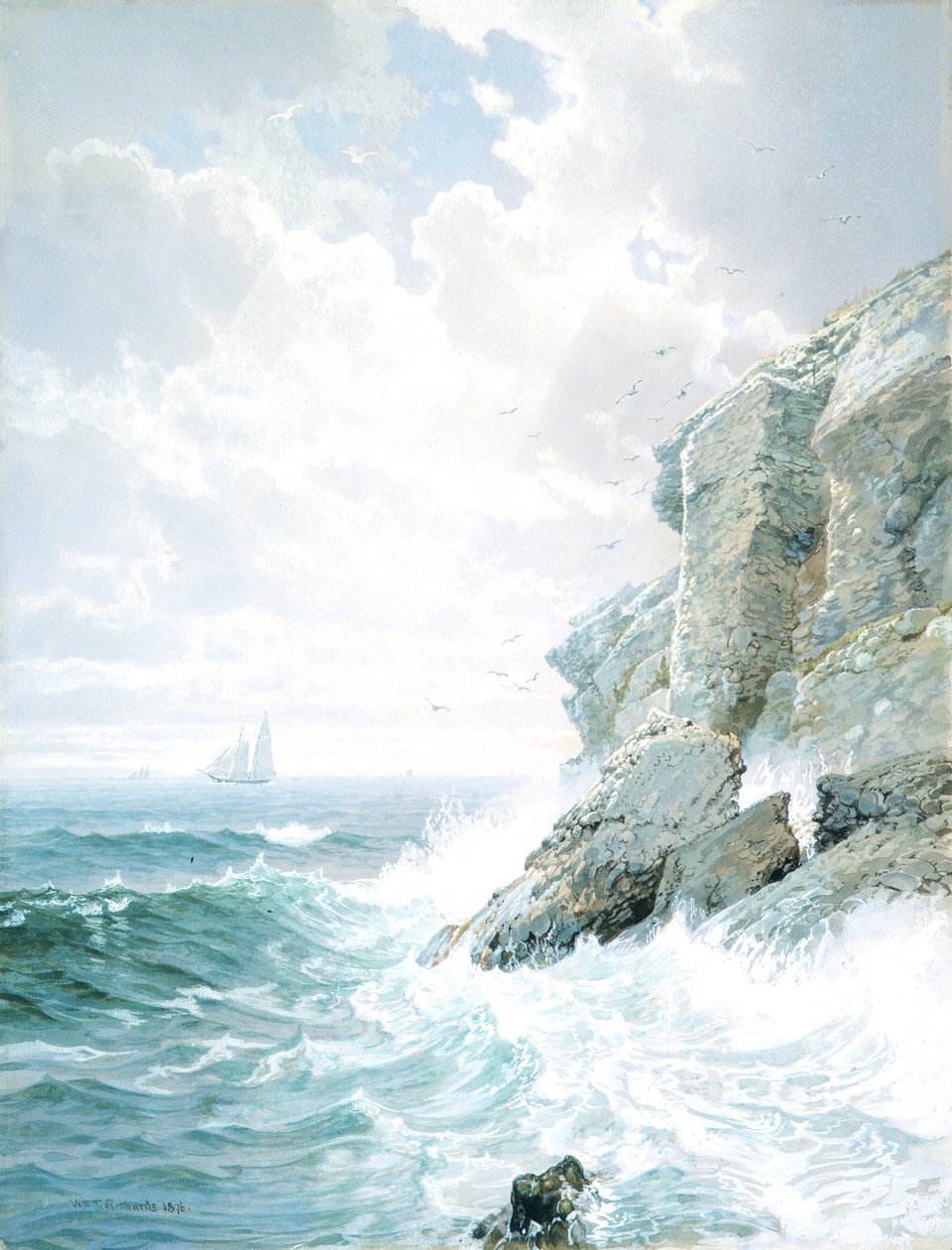 Purgatory Cliff door William Trost Richards