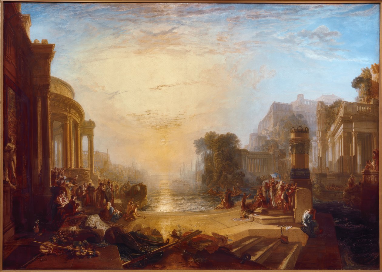 De neergang van het Carthaagse rijk door Joseph Mallord William Turner