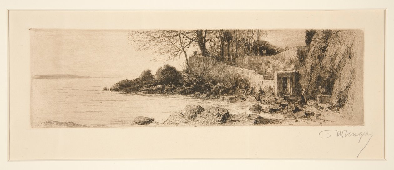 Landschap door William Unger