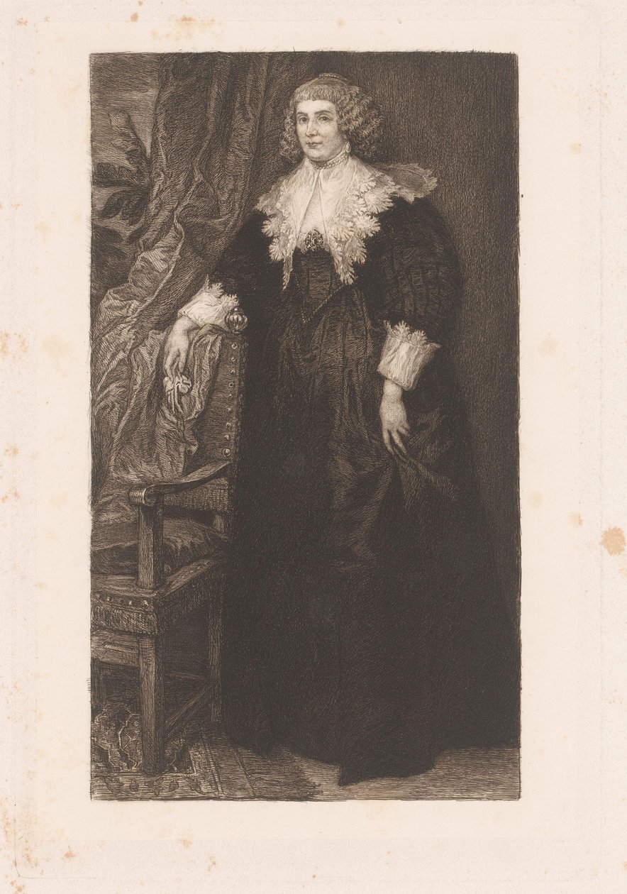 Portret van Anna van Craesbecke door William Unger