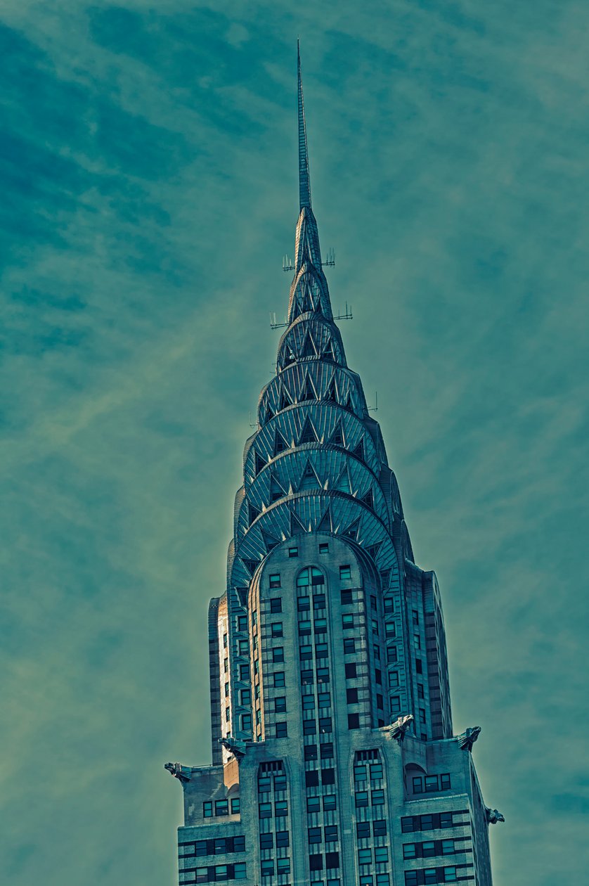 Het Chrysler Building, New York City, staat New York, Verenigde Staten van Amerika (foto) door William Van Alen