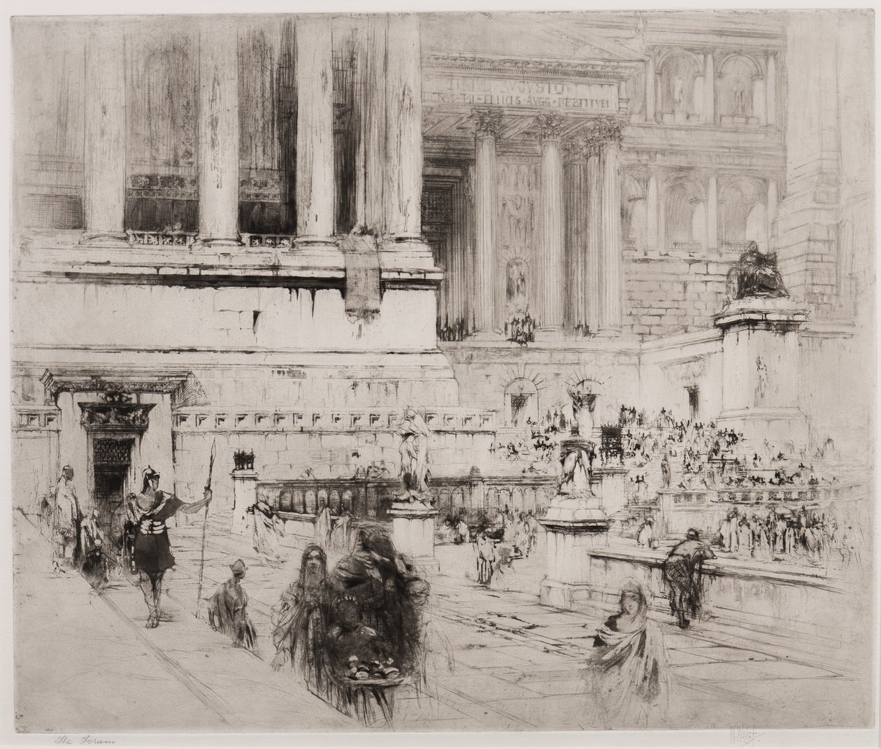 Het Forum door William Walcot