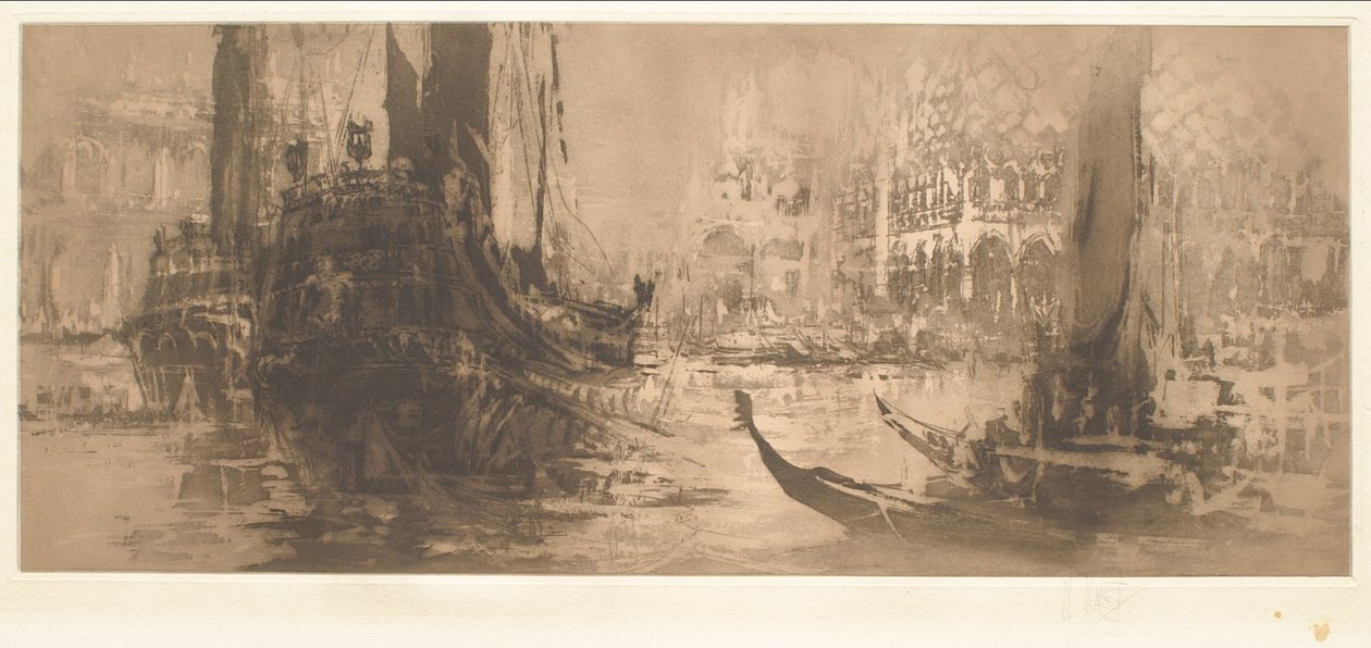 Venetië in de achttiende eeuw, feest door William Walcot