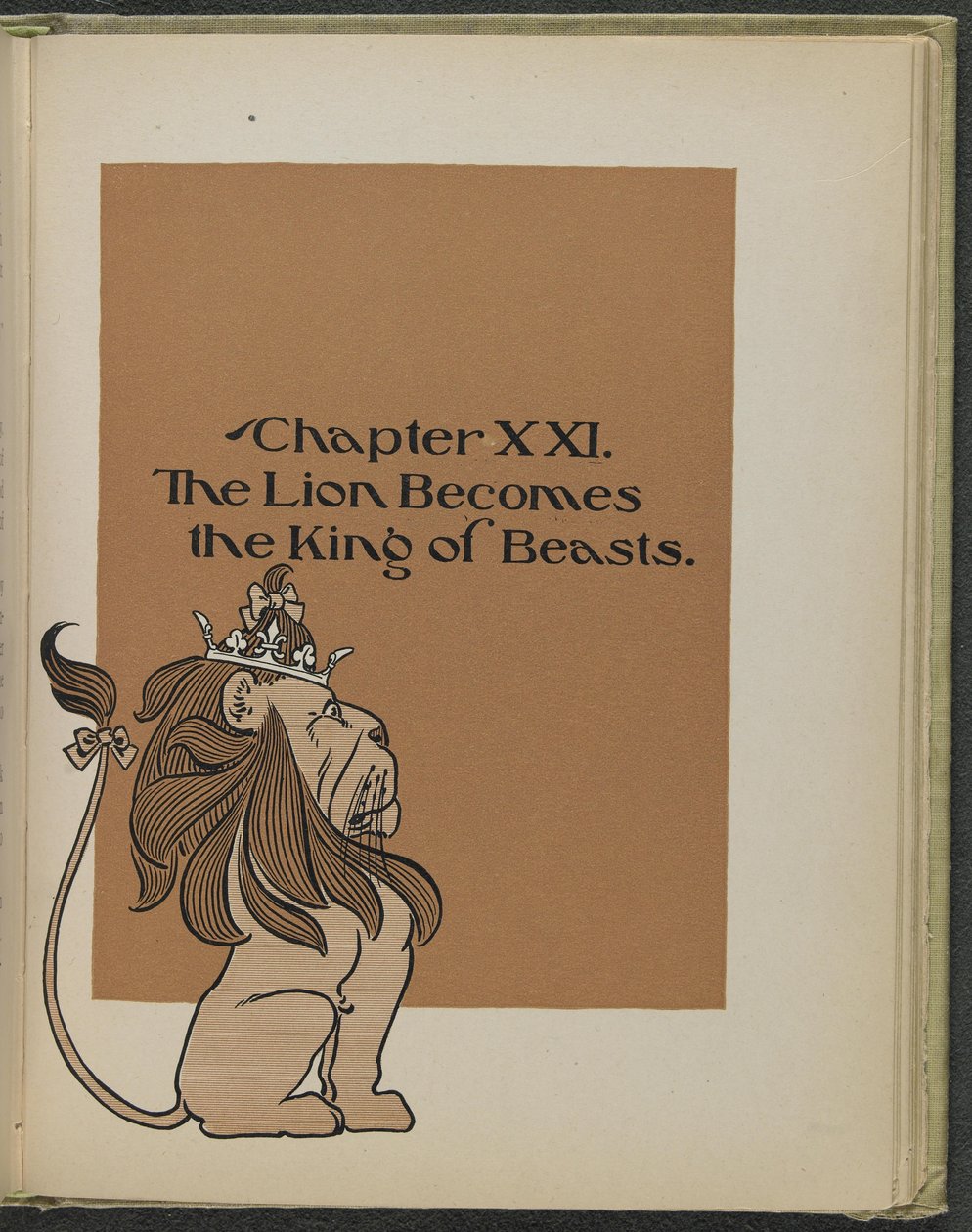Illustratie uit "De wonderbaarlijke tovenaar van Oz" door Lyman Frank Baum door William Wallace Denslow