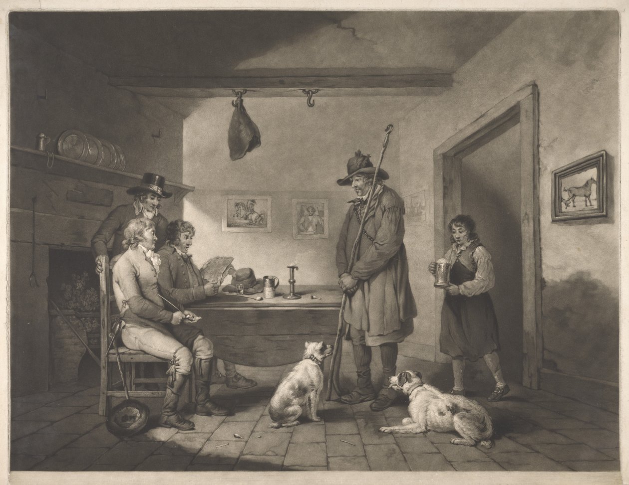 Politici in de herberg door William Ward