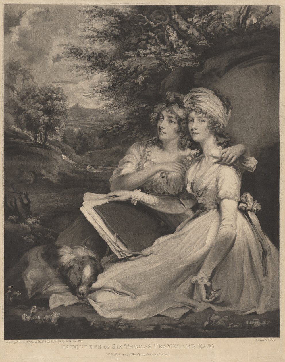 De dochters van Sir Thomas Frankland door William Ward