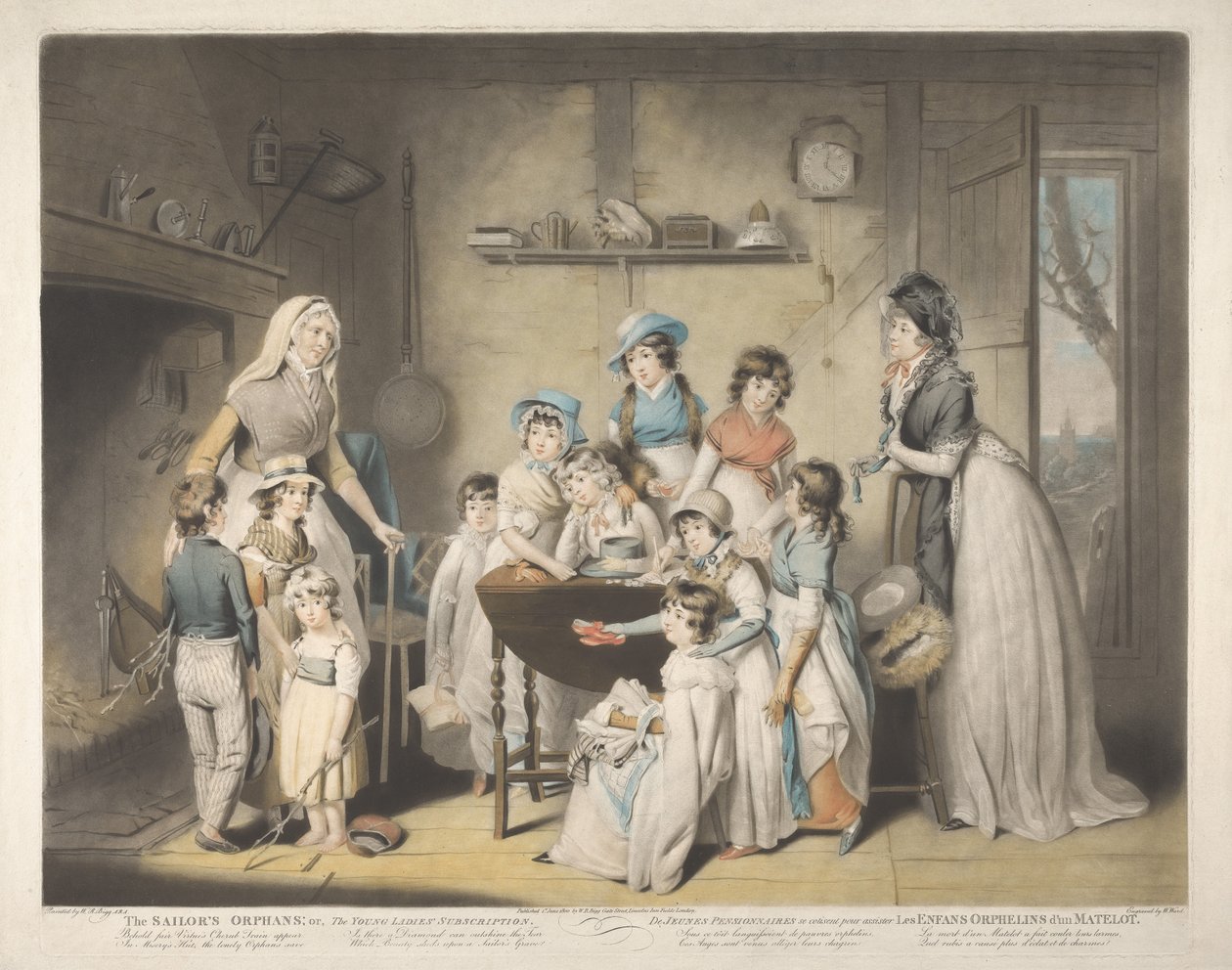 De wezen van de zeeman of de intekening van jonge dames door William Ward