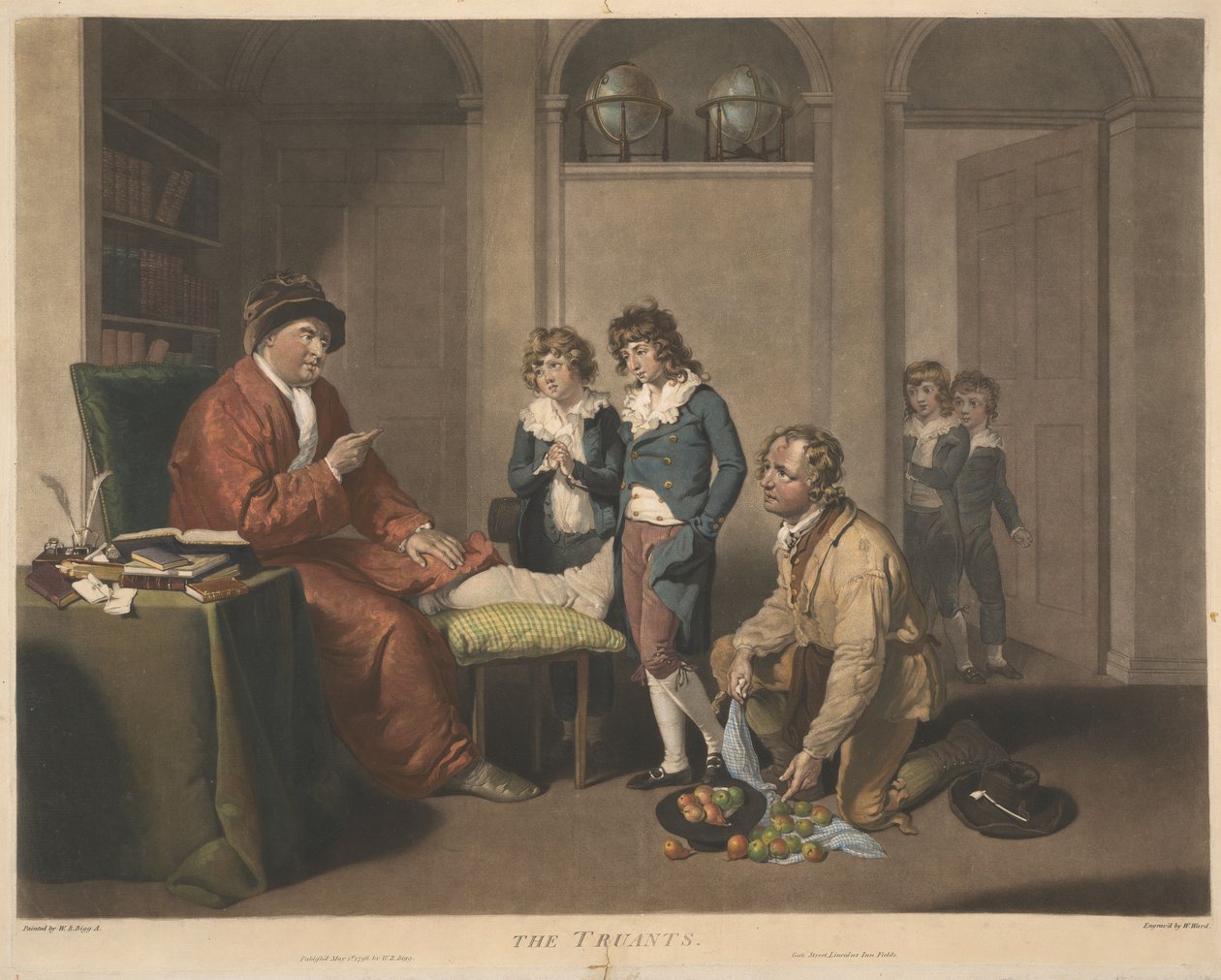 De spijbelaars door William Ward
