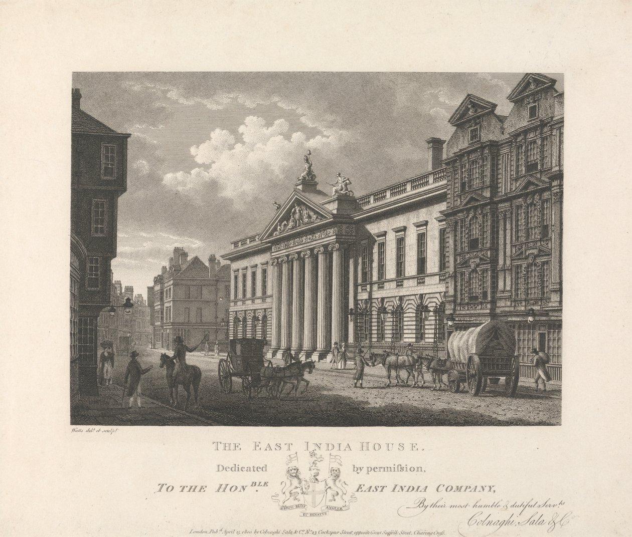 East India House door William Watts