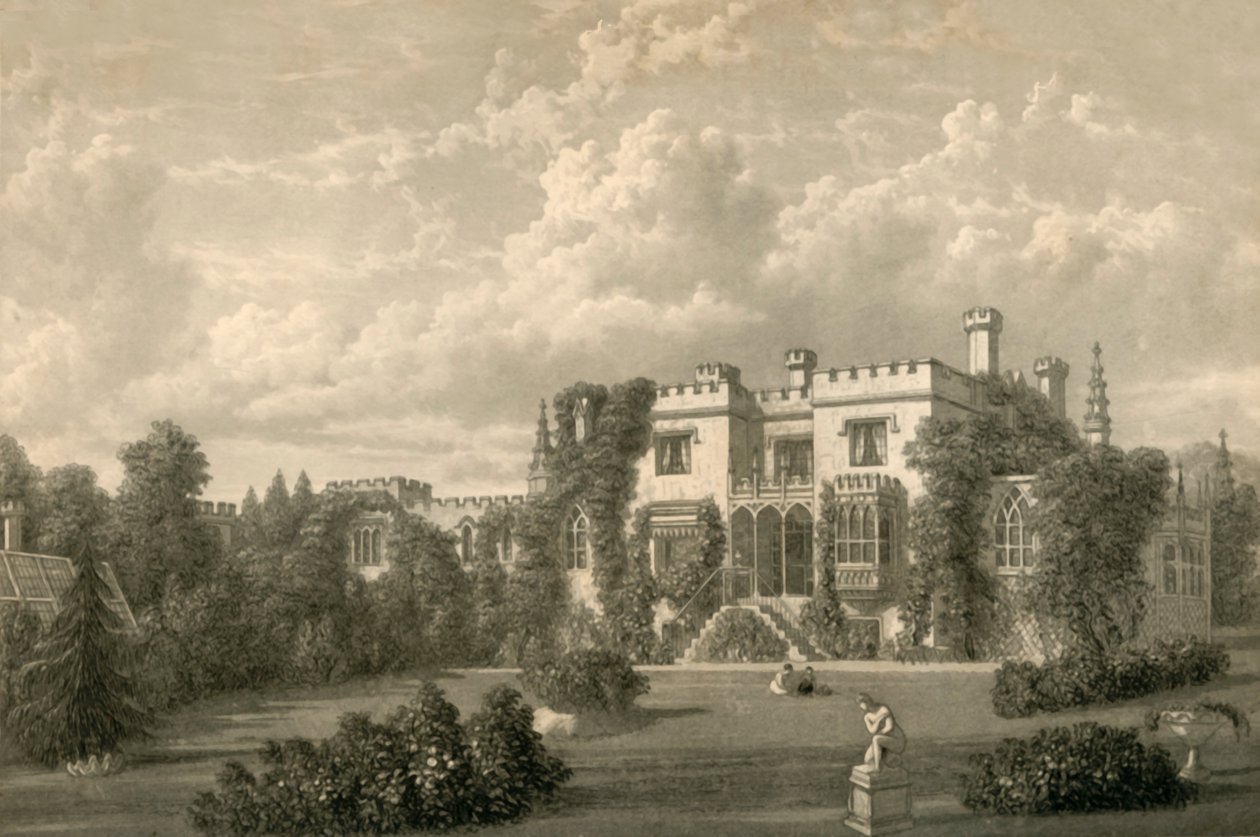 Saxonbury Lodge door William Westall