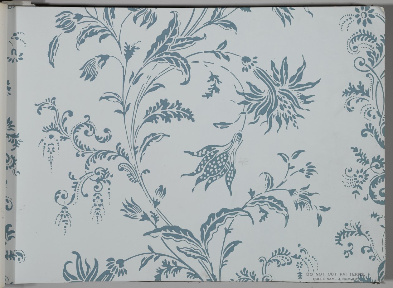 Behangmonsterboek, voor 1917 door William and Company Morris