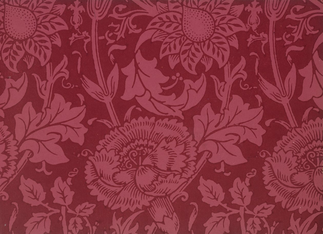 Behangmonsterboek, voor 1917 door William and Company Morris