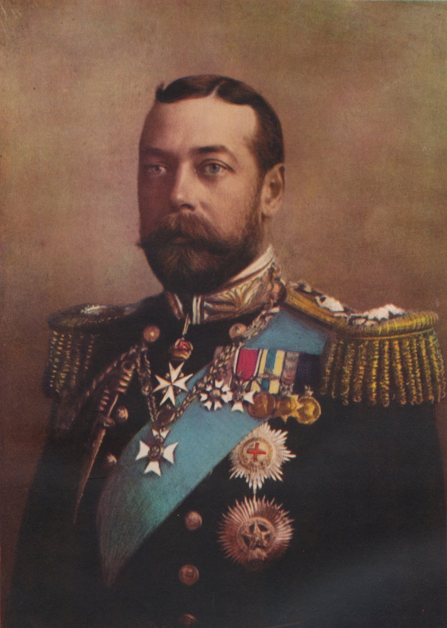 Z.M. Koning George V, 1917 door William and Daniel Downey