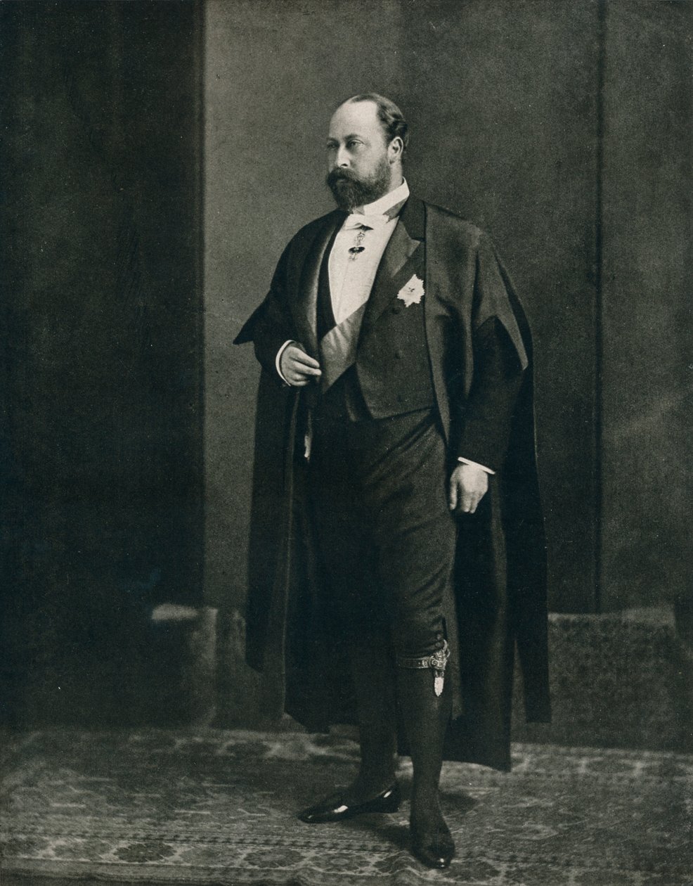 De Prins van Wales als bencher van de Middle Temple, 1884-1910 door William and Daniel Downey