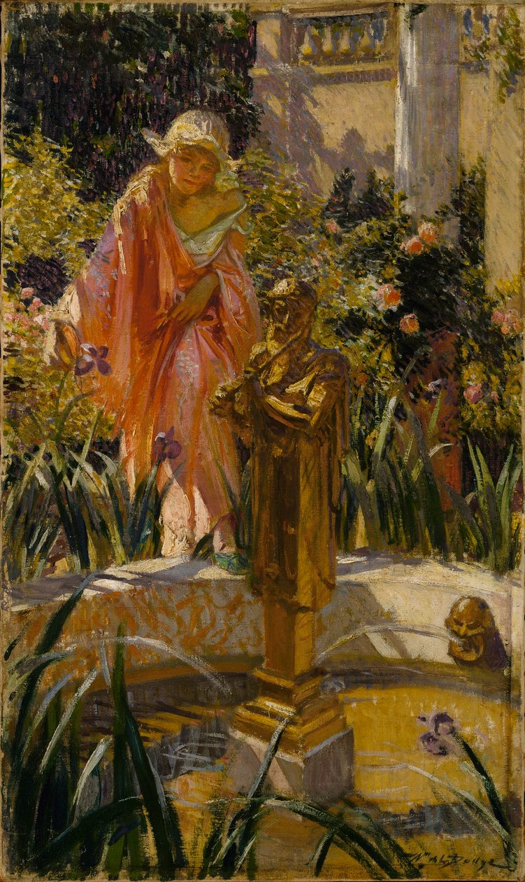 In de fontein stappen door William de Leftwich Dodge