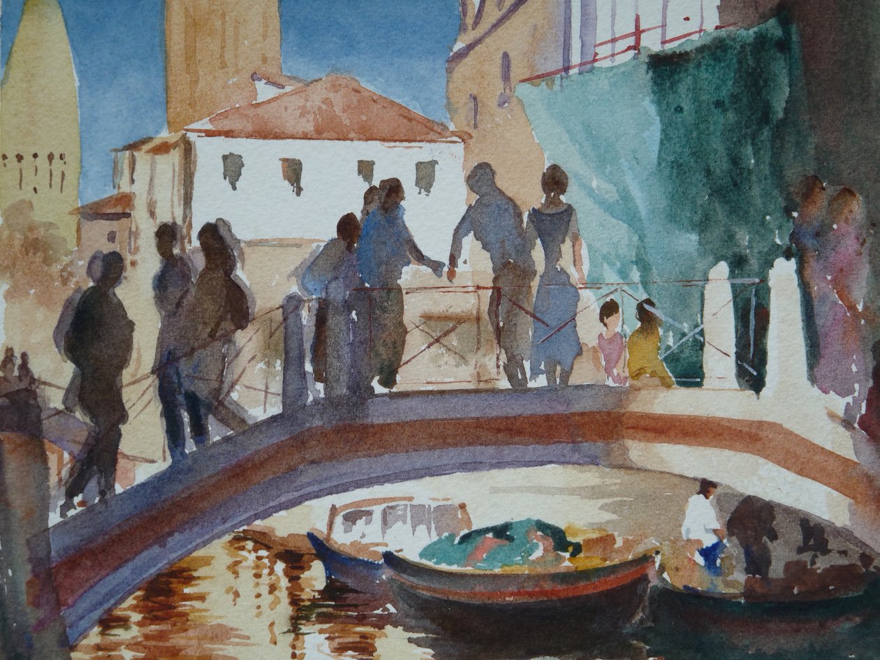 475 Ponte dei Pugni – laatste zonnestralen (1) door Wilson Clive