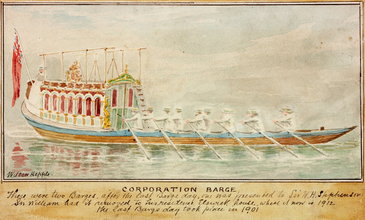 De Corporatie Barge door Wilson Hepple