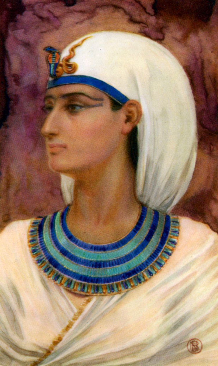 Hatshepsut, oude Egyptische koningin van de 18e dynastie, 15e eeuw v.Chr., 1926 door Winifred Mabel Brunton