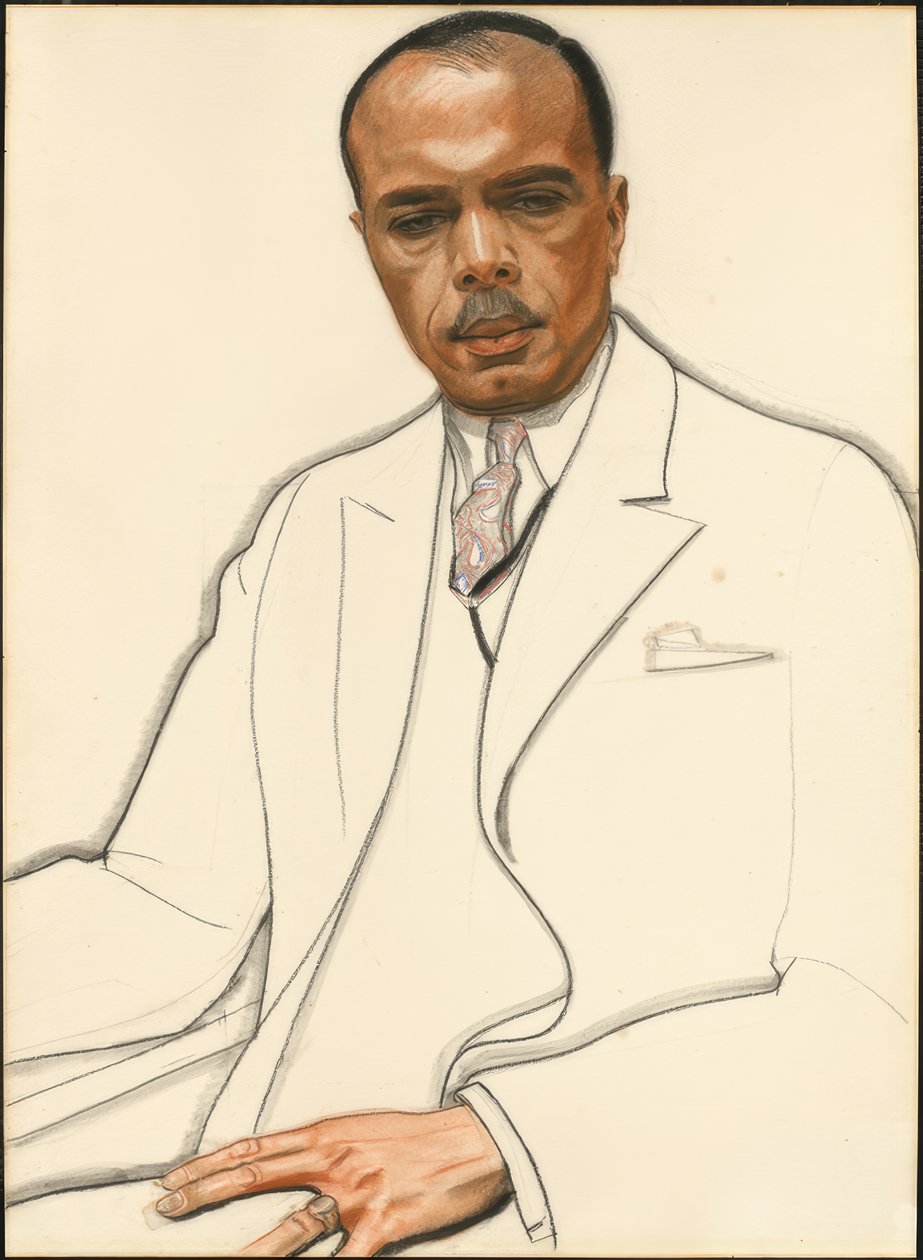 James Weldon Johnson door Winold Reiss