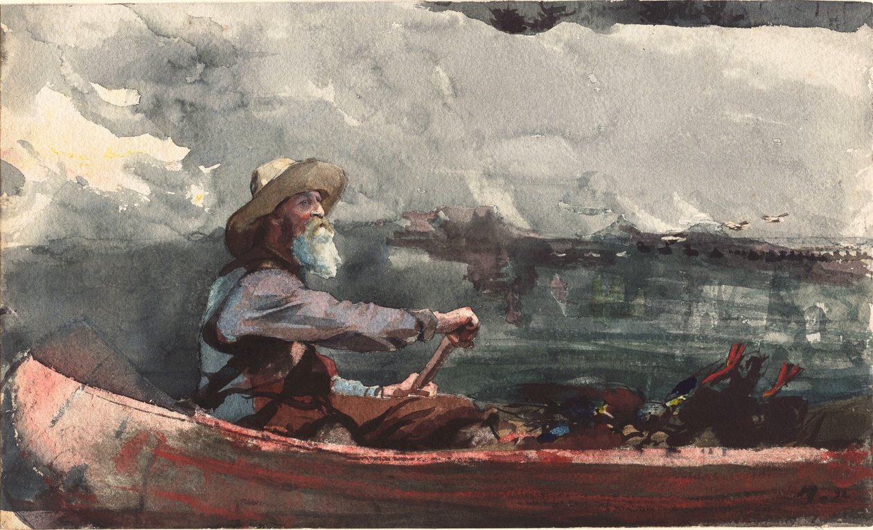 Gids van de Adirondacks door Winslow Homer