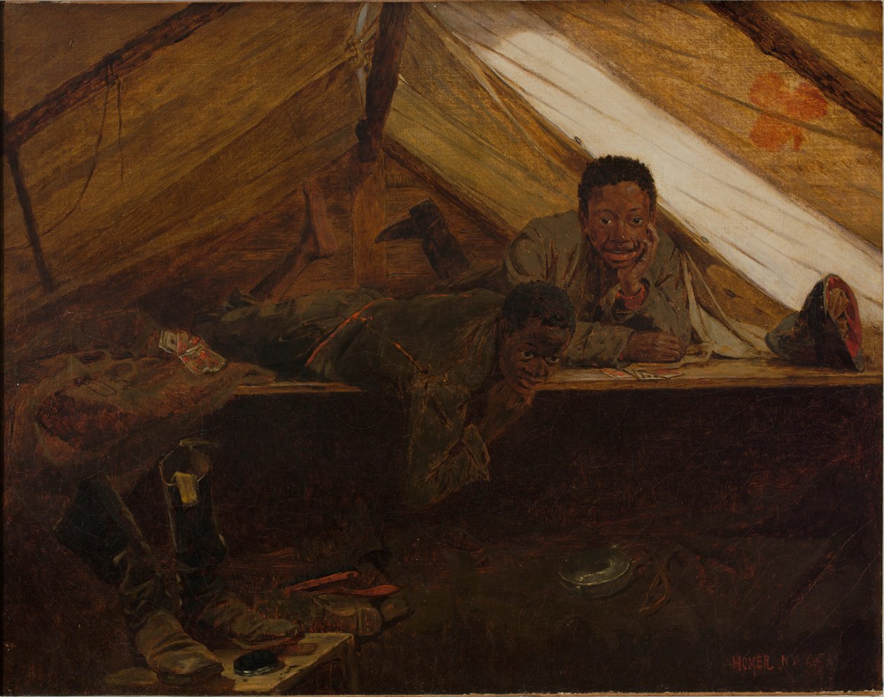 Legerlaarzen door Winslow Homer