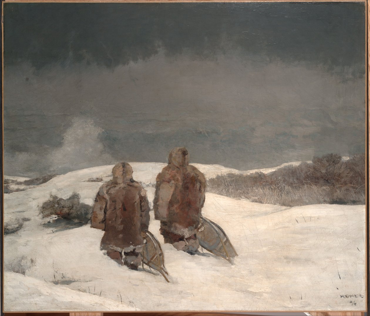 Onder nul door Winslow Homer