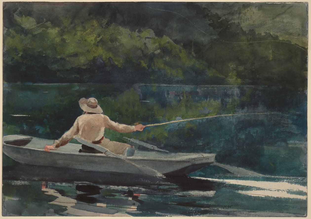 Gieten, nummer twee door Winslow Homer