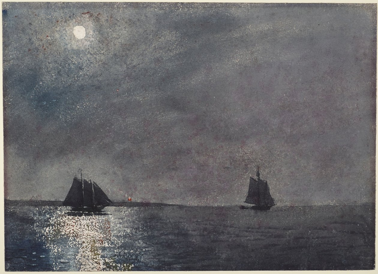 De vuurtoren van Eastern Point door Winslow Homer