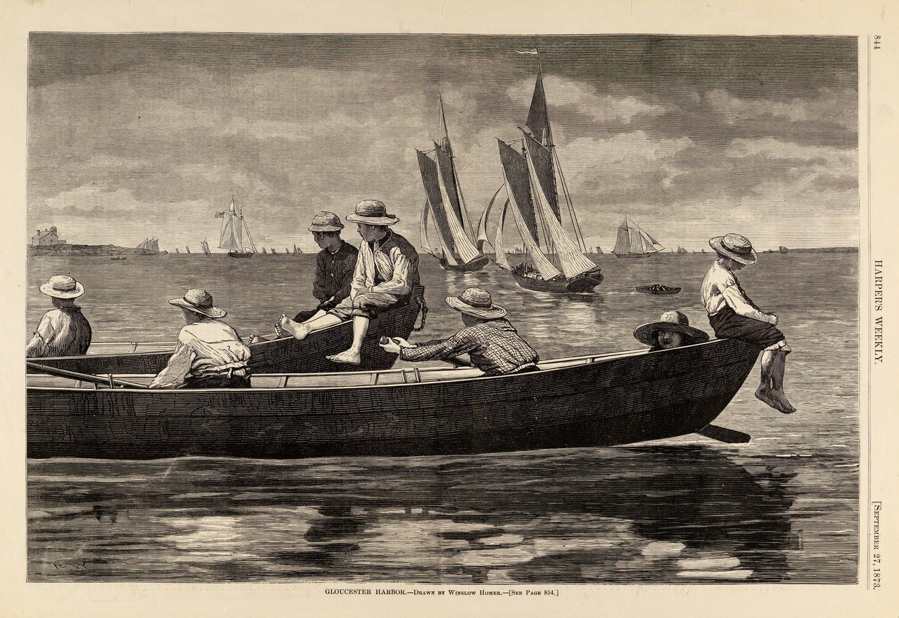 Gloucester Harbor, uit Harper