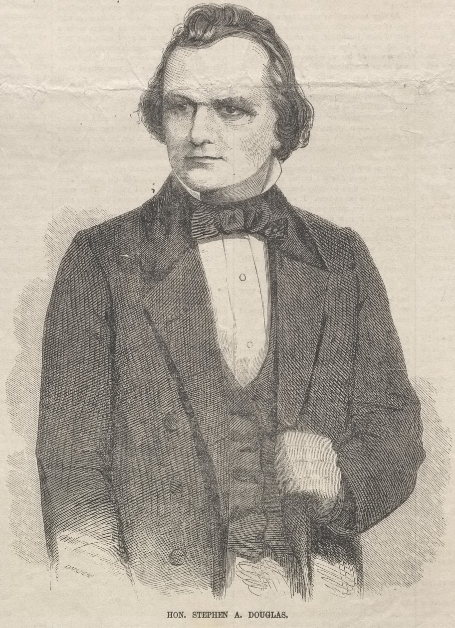 De geachte Stephen A. Douglas door Winslow Homer