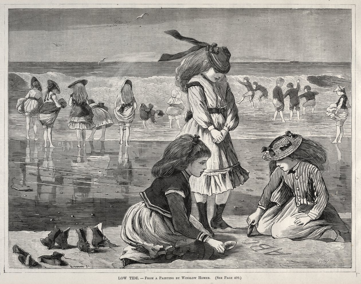 Laagwater door Winslow Homer