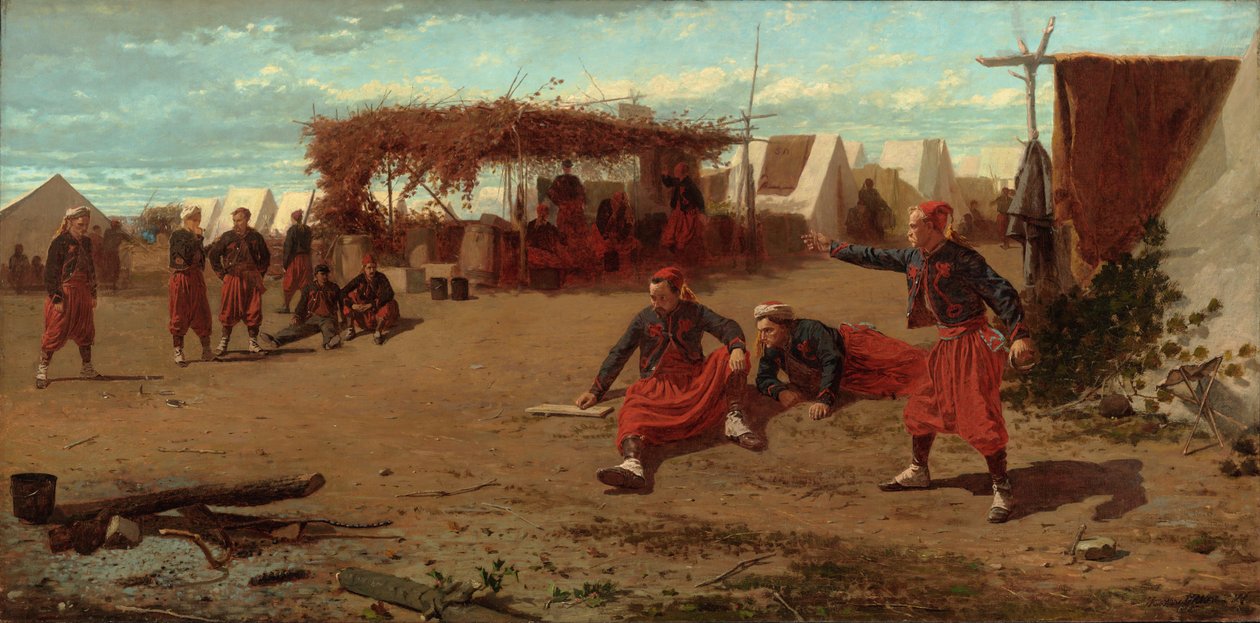 Ringwerpen door Winslow Homer