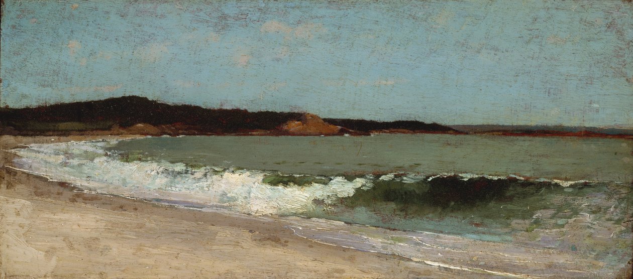 Studie voor Eagle Head, Manchester, Massachusetts door Winslow Homer