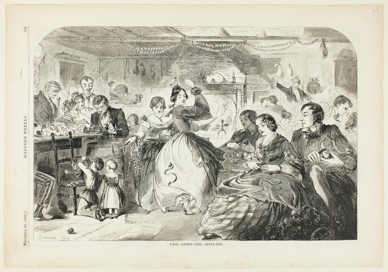 De appelbij door Winslow Homer