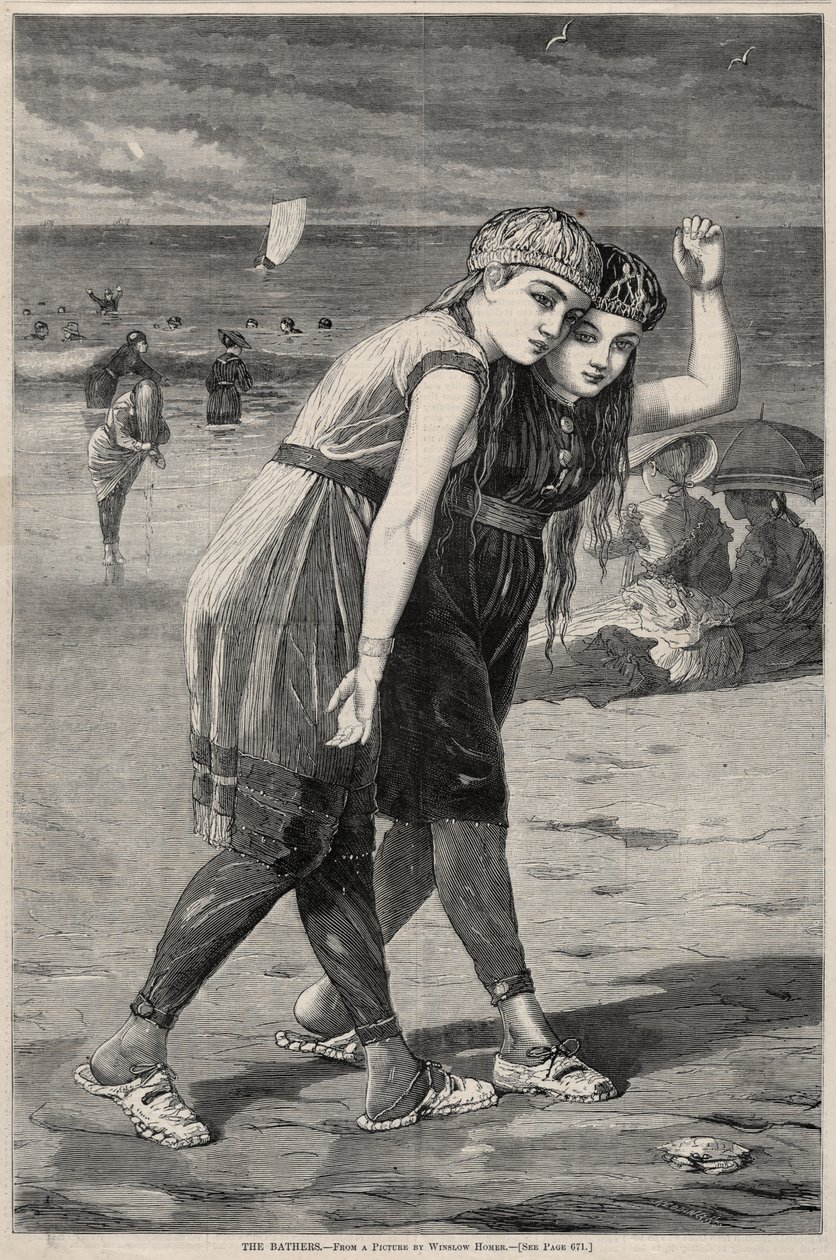 De baders door Winslow Homer
