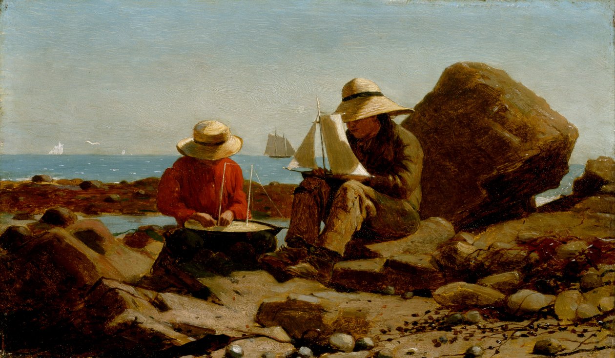 De botenbouwers door Winslow Homer
