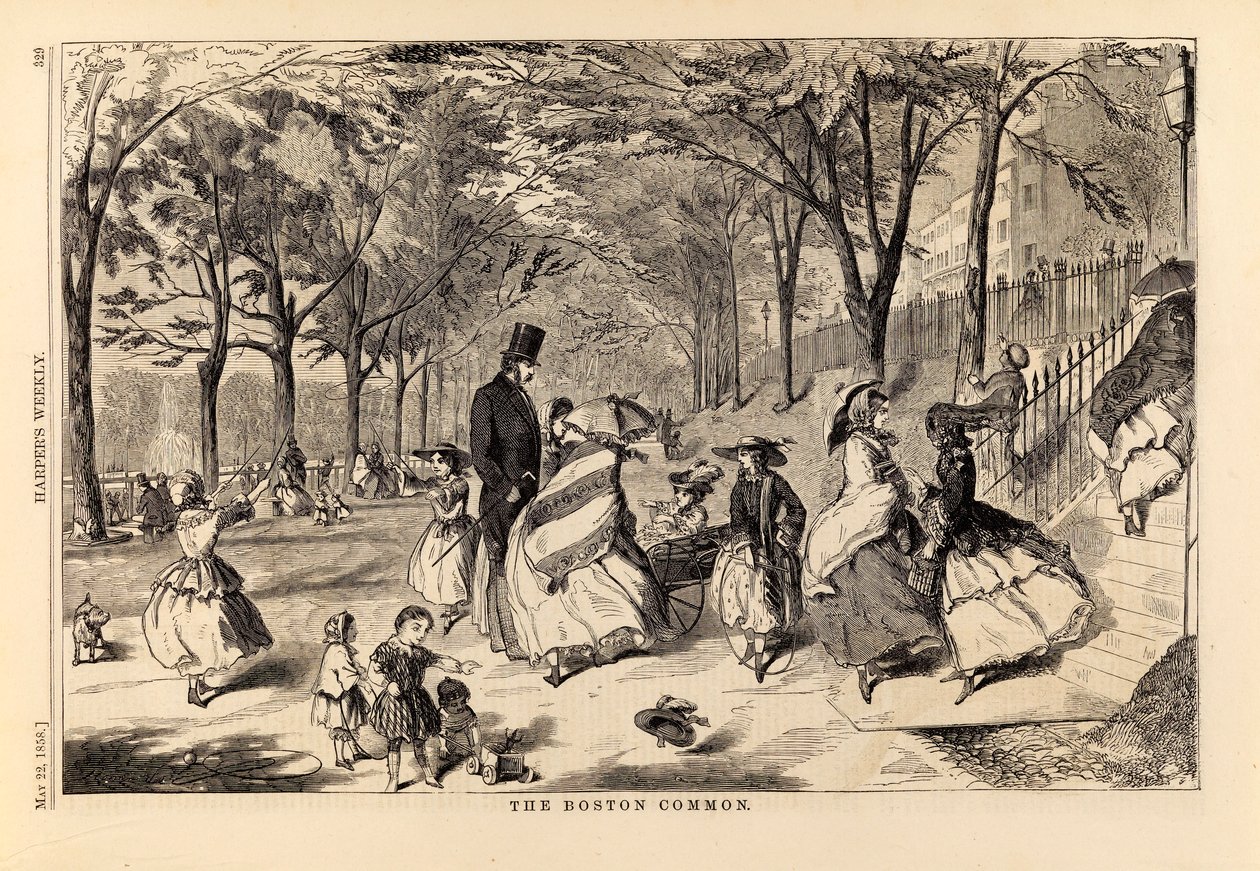 De Boston Common, uit Harper
